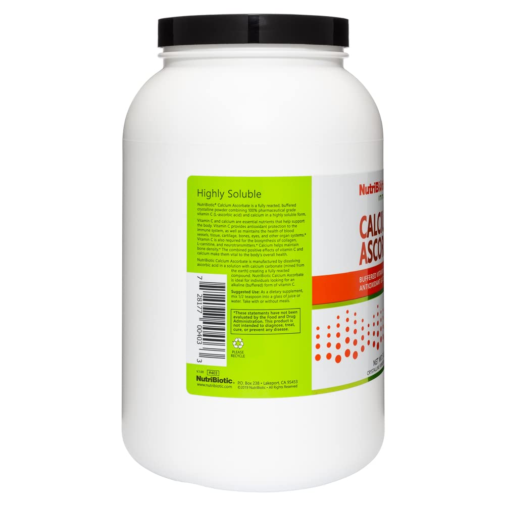 NutriBiotic Calcium Ascorbate Vitamin C Powder - 5 Pound - image 2