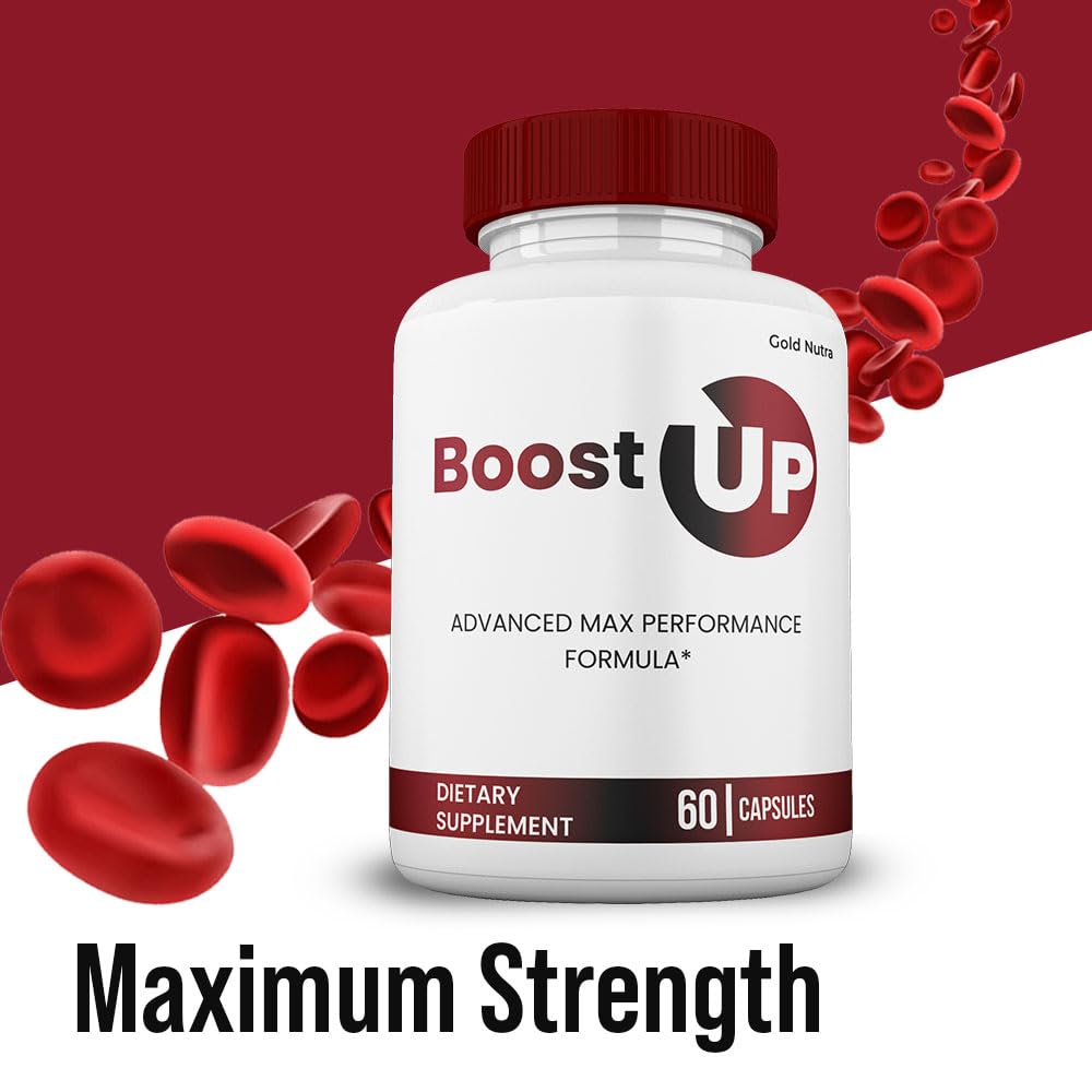 Gold Nutra Boost Up Capsules All Natural Maximum Strength - 2 Pack - image 3