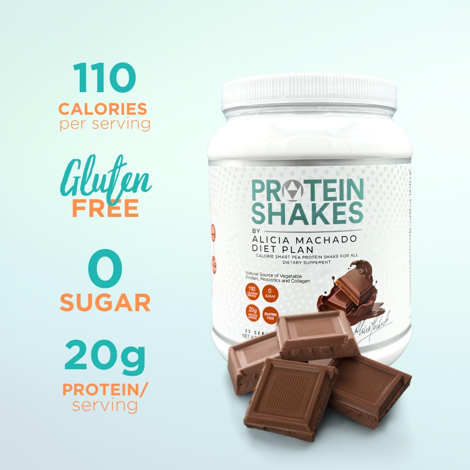 Alicia Machado Diet Plan Chocolate Meal Replacement Shake - 26.4 oz - image 3