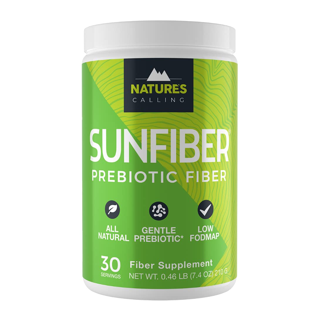 Nature's Calling Sunfiber Soluble Fiber Powder - 30 Servings