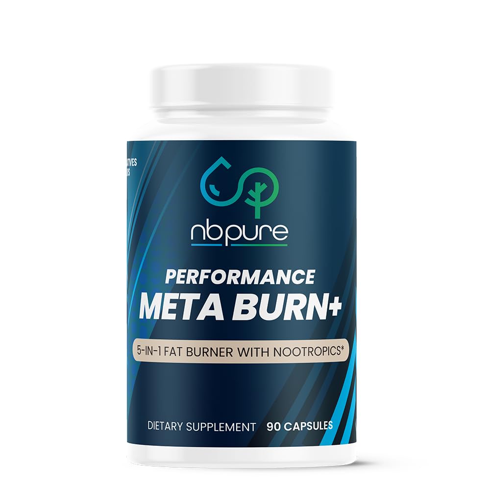 nbpure Meta Burn+ Natural 5-in-1 Fat Burner - 90 Capsules