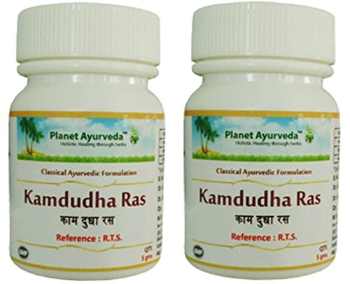 Planet Ayurveda Kamdudha Ras Herbo-Mineral Tablets