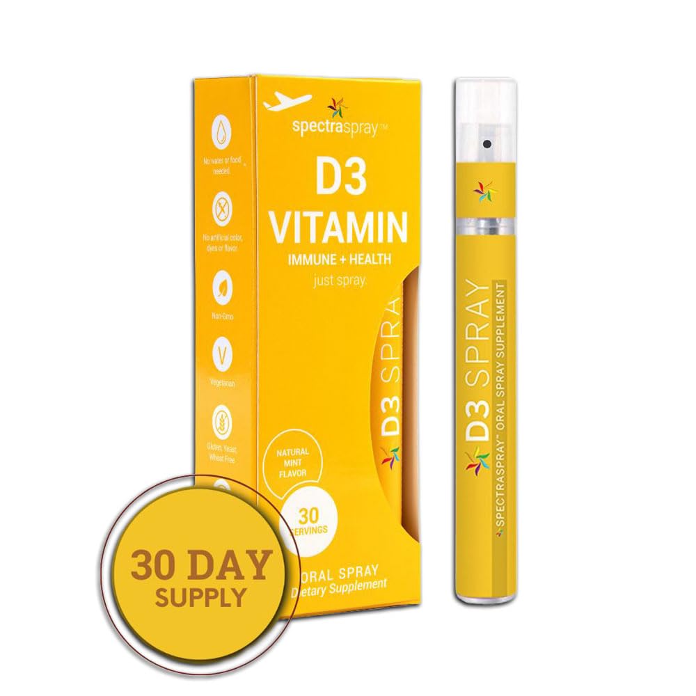 Spectraspray Vitamin D3 5000IU Spray - 30 Day Supply - image 2