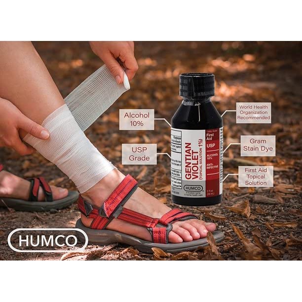 HUMCO Iodine Tincture Mild 2% USP - 5 oz - image 3