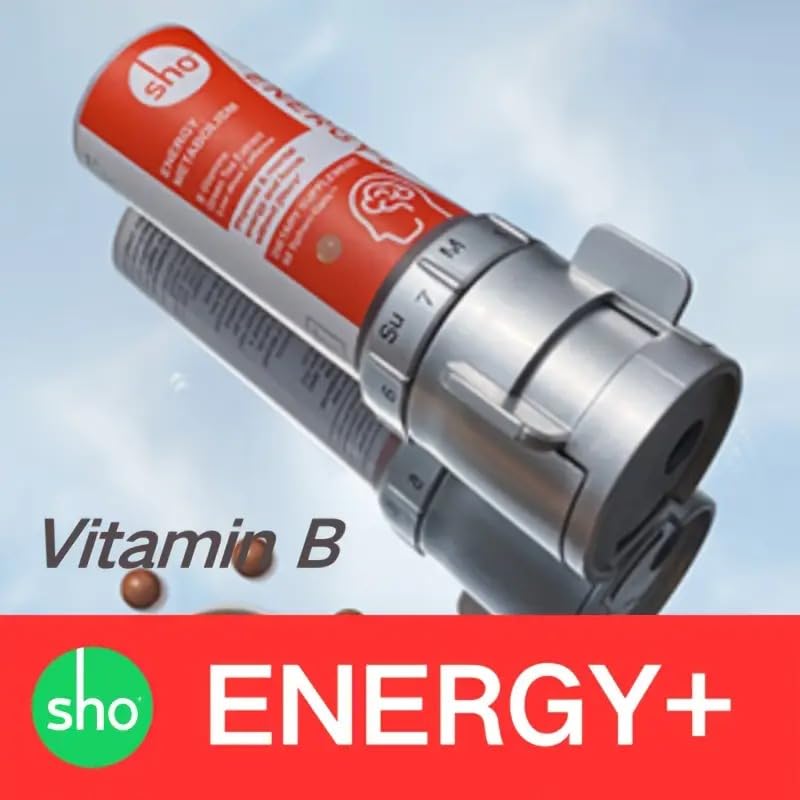 SHO Vegan Energy+ Focus Supplement - Matcha & B Complex - 60 Capsules - image 7