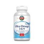 KAL Ultra Omega 3-6-9 1200mg Fish Oil with Flaxseed - 200 Softgels