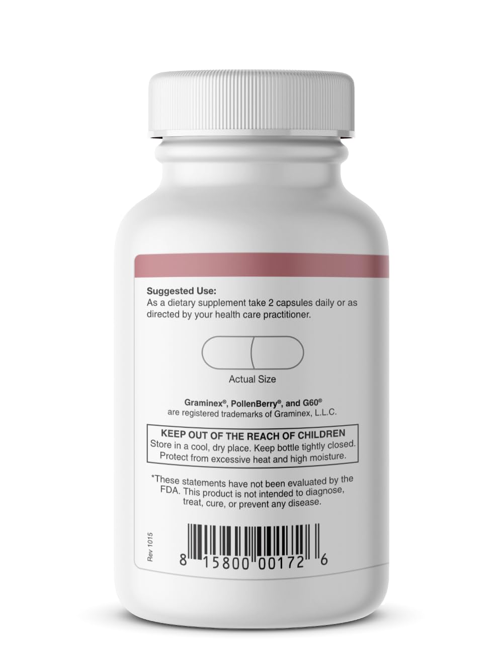 Graminex PollenBerry Cranberry Dietary Supplement - 60 Capsules - image 3