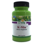 Daily Manufacturing K-Min Calcium Supplement - 100 Vegetarian Capsules