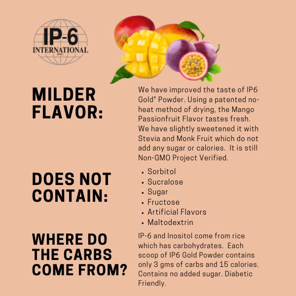 IP6 Gold Immune Support Mango Passionfruit Powder - 377 g - image 5