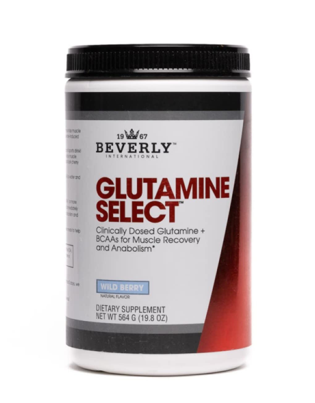 Beverly International Glutamine Select L-Glutamine Powder - 60 Servings