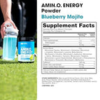 Optimum Nutrition Amino Energy Powder Blueberry Mojito - 9.5 Oz - image 3