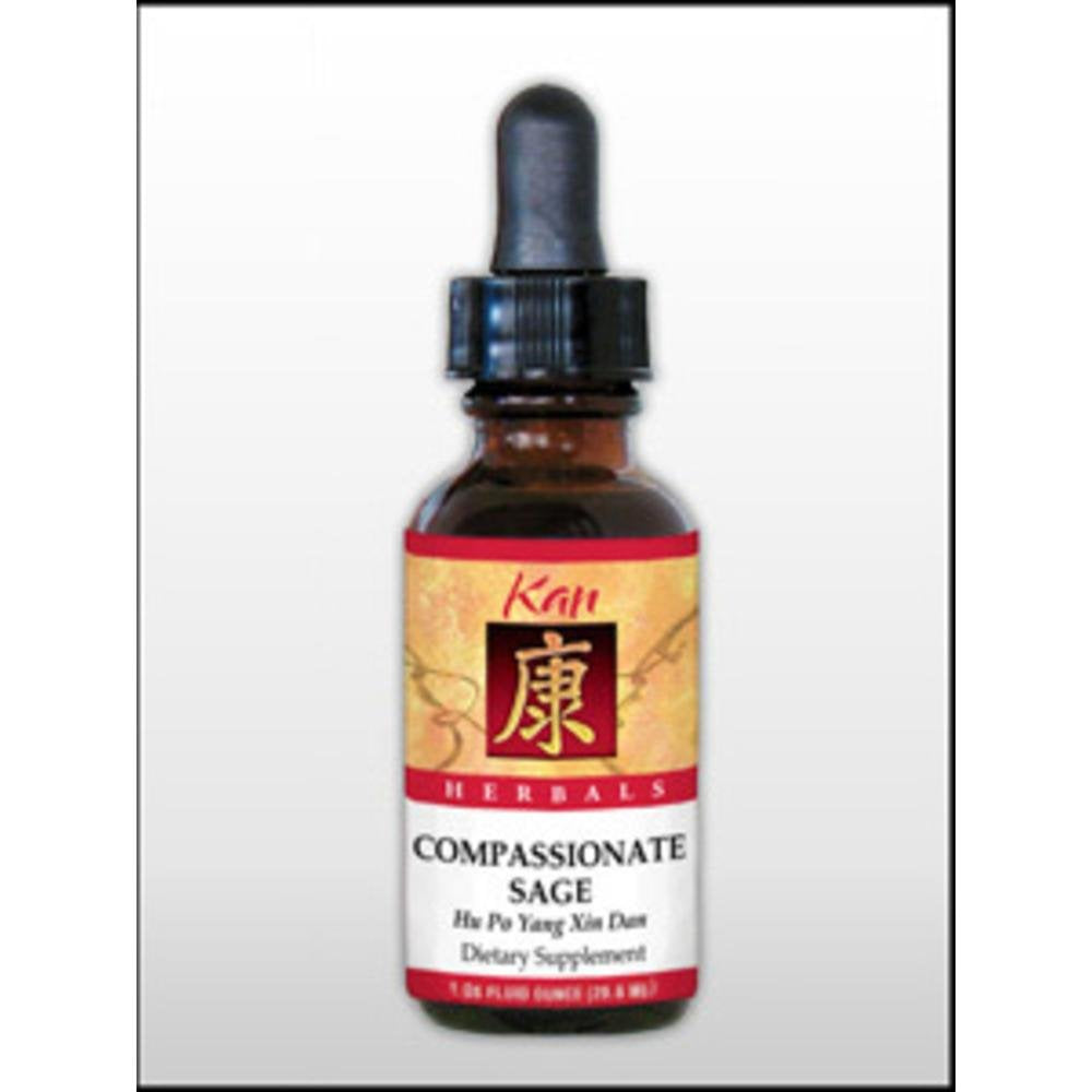 Kan Herb Compassionate Sage Herbal Supplement Drops - 1 Fl Oz