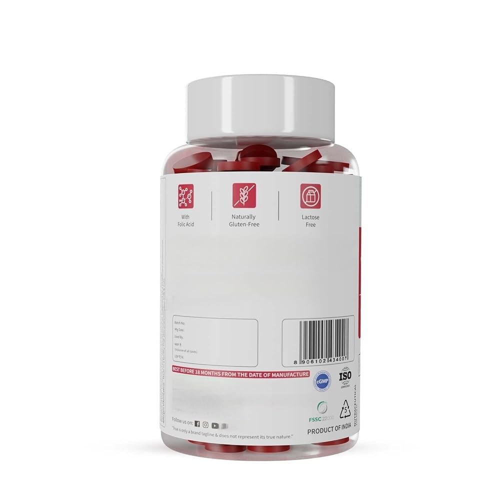 Plant-Based True B12 Supplements for Energy & Brain Health - 60 Tablets - image 4