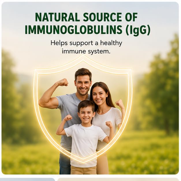 Leafy Organic Colostrum Powder for Gut Health & Immune Support - 100g - image 5