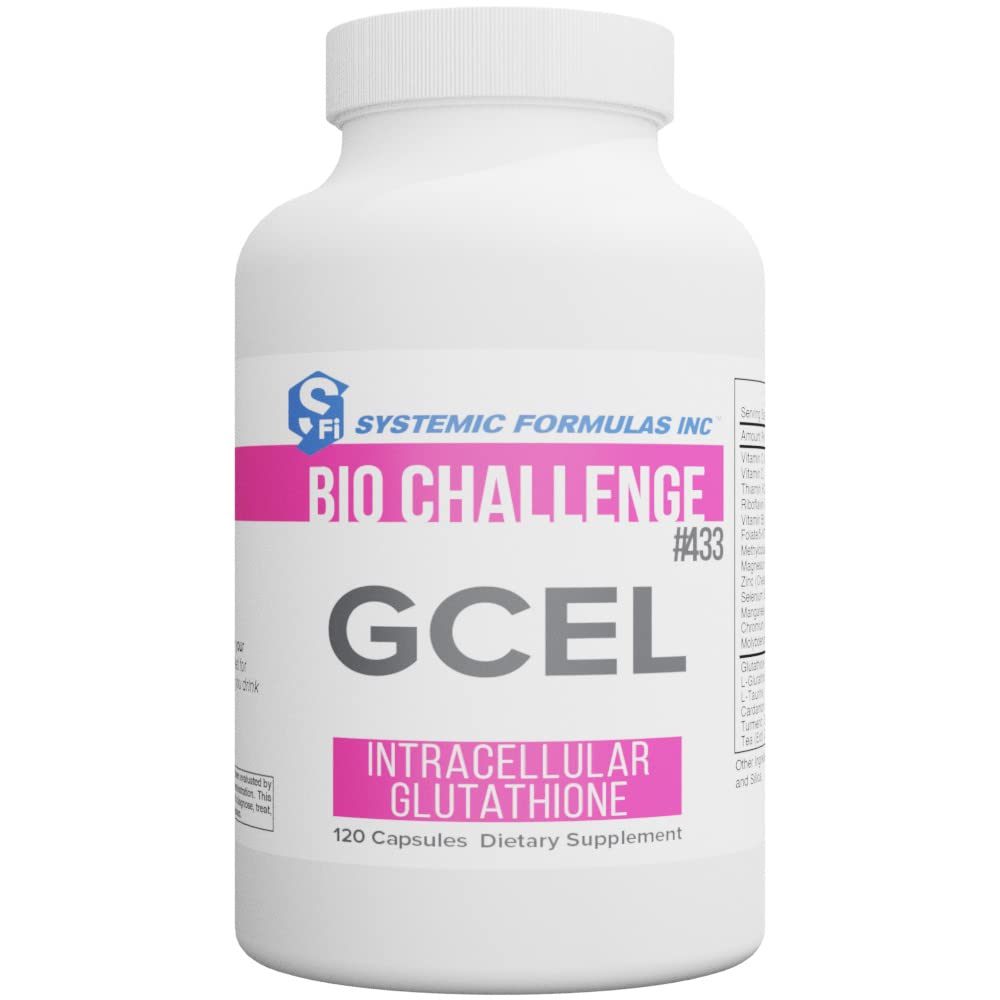 Systemic Formulas #433 GCEL Antioxidant - 120 Capsules