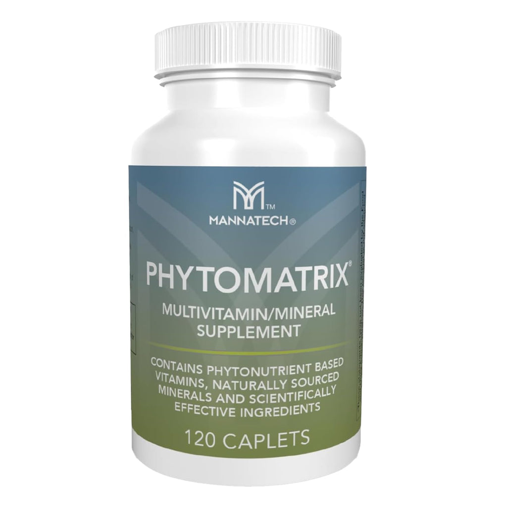 Mannatech PhytoMatrix Multivitamin & Mineral Supplement - 120 Capsules