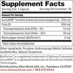 Superfood Science Vitality Rescue Omega-3 with Turmeric Curcumin - 30 Capsules - image 4