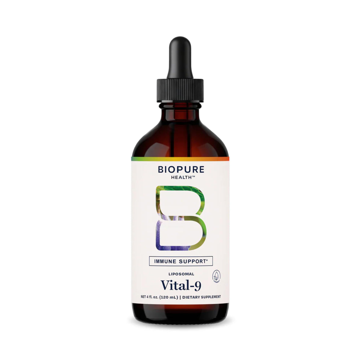 BioPure Vital-9 Immune Support Liquid Extract - 118 Servings
