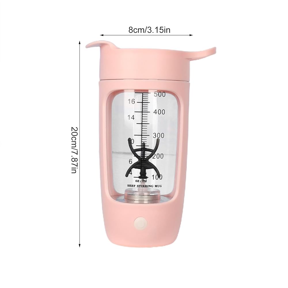 Nuytghr Protein Shake Mixer Mixer Cup Shaker Cups USB Rechargeable