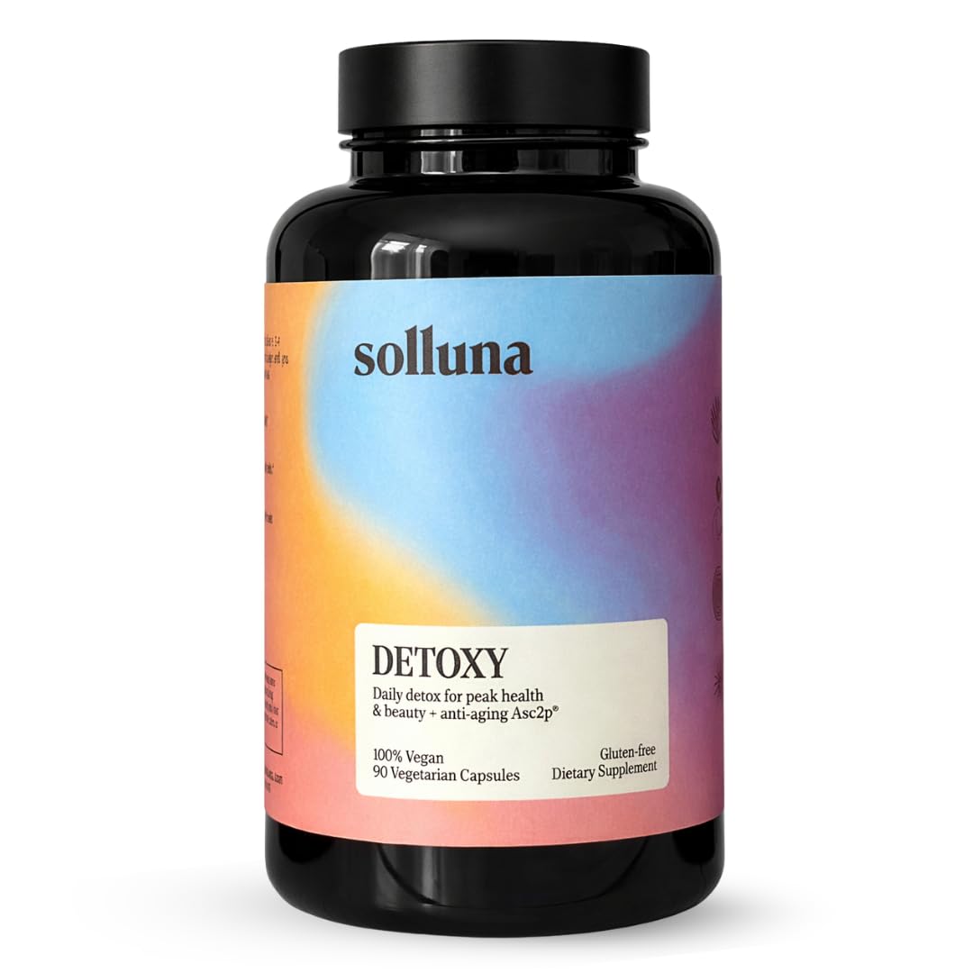 Solluna Detoxy Oxygenated Magnesium Colon Cleanse - 90 Capsules