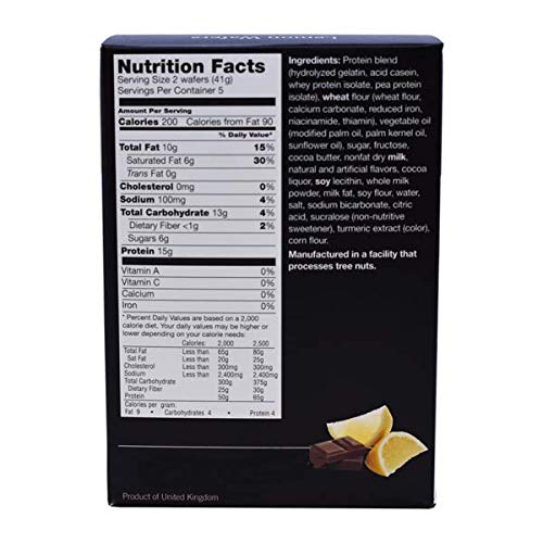 Proti Fit Bariatrix Lemon Wafer Square Protein Bar - 5 Count - image 2