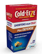 Cold-Eeze Plus Defense Zinc Lozenges, Citrus Elderberry - 25 Count - image 3