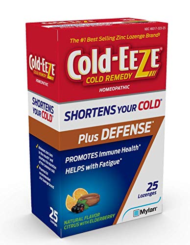 Cold-Eeze Plus Defense Zinc Lozenges, Citrus Elderberry - 25 Count - image 3