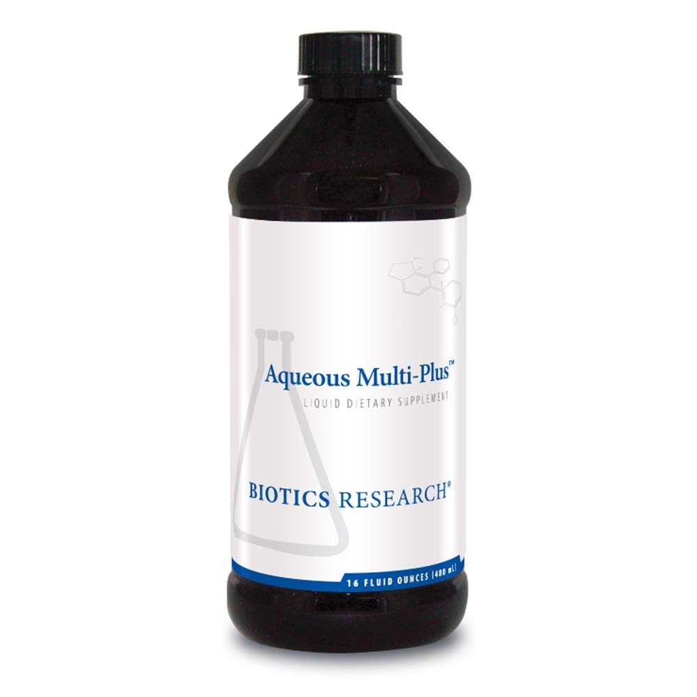 BIOTICS RESEARCH Aqueous Multi Plus Liquid Multivitamin - 16 Fl Oz