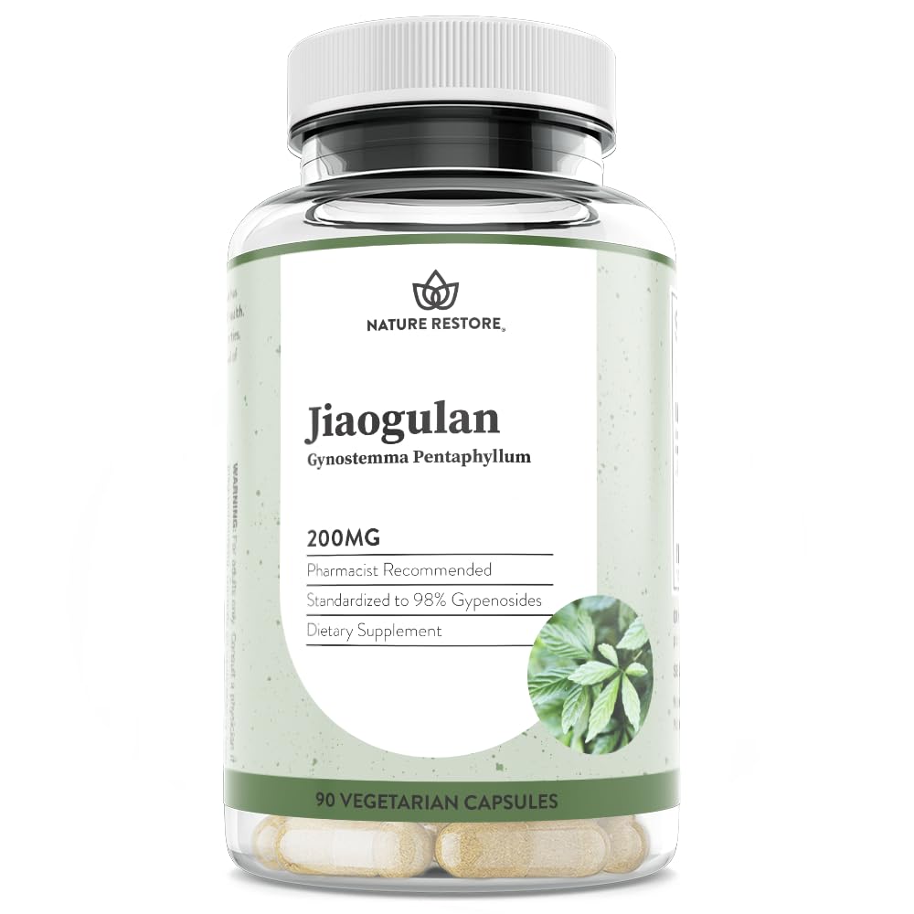 Nature Restore Jiaogulan Extract 98% Gypenosides - 90 Capsules
