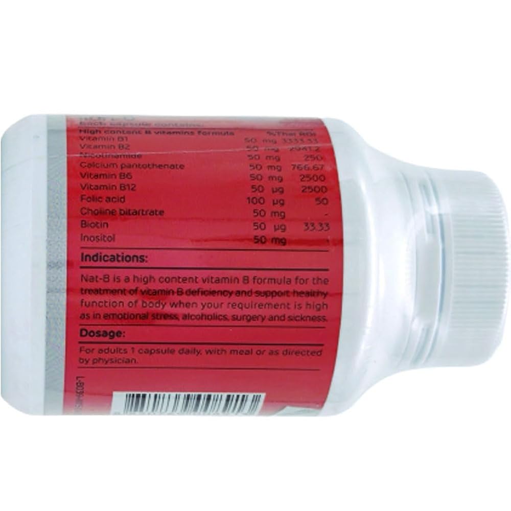 Mega We Care Nat B 100 Vitamin B Complex - 100 Capsules - image 2