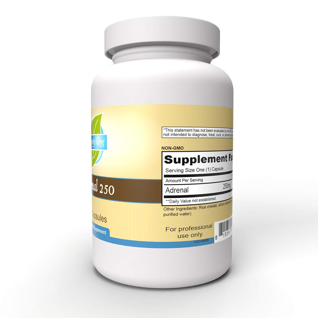Priority One Adrenal 250mg Adrenal Support - 90 Capsules - image 3