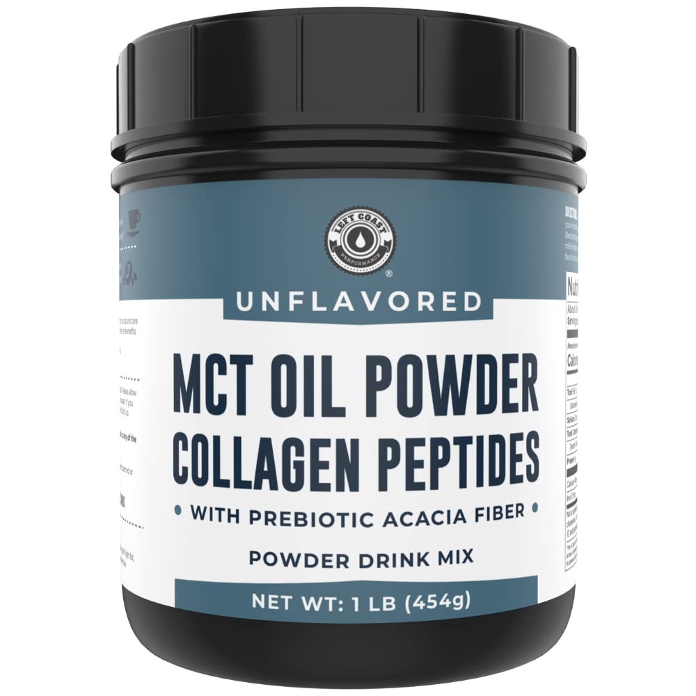 Left Coast Performance Keto MCT Powder + Collagen + Prebiotic Acacia