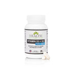 Health As It Ought To Be D3 + K2 Vitamin Supplement - 60 Capsules