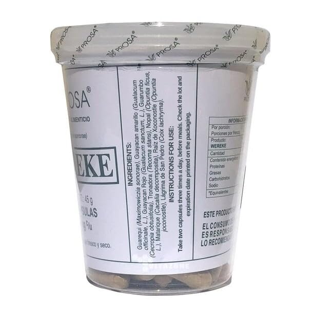 Margarita Wereke Prosa Herbal Supplement - 150 Capsules - image 4