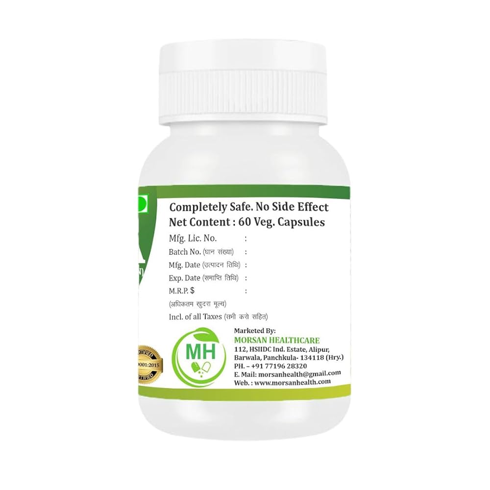 Morsan Healthcare Organic Moringa Capsules - 60 Vegan Capsules - image 3