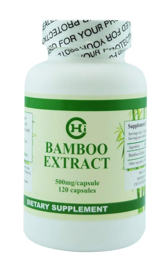 Chi's Enterprise Bamboo Extract 500mg - 120 Capsules