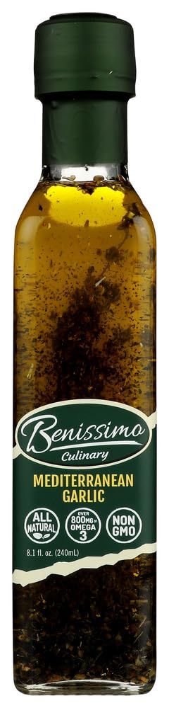 Benissimo Mediterranean Garlic Oil - 16.2 Fl Oz
