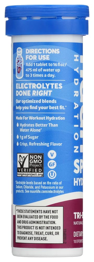Nuun Sport Tri Berry Electrolyte Tablets - 20 Count - image 2
