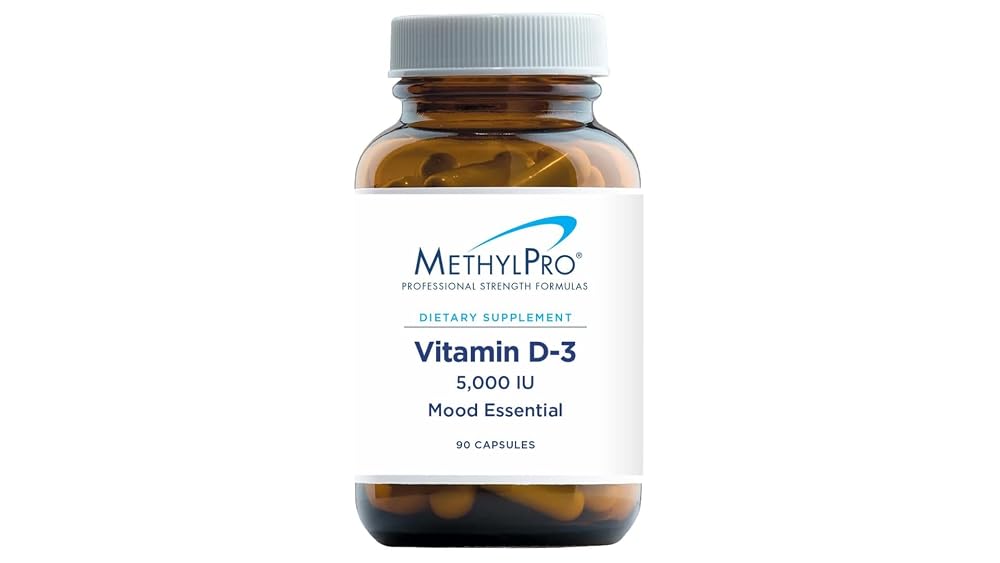 MethylPro Vitamin D3 5000 IU Bone Health - 90 Capsules