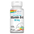 Solaray B-6 TSTR Supplement 50mg - 60 Tablets