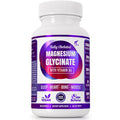 FOLONA Magnesium Glycinate with Vitamin B6 - 180 Capsules