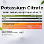 Generic Potassium Citrate 800 mg Muscle & Bone Support - 60 Vegetarian Tablets - image 2
