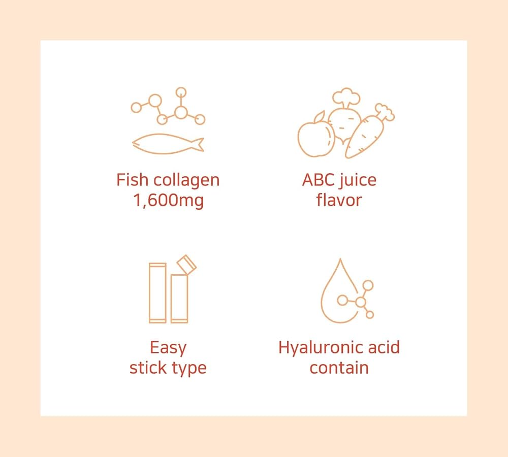 Mippeum ABC Juice Collagen Jelly Stick with Fish Collagen - 15 Sticks - image 7