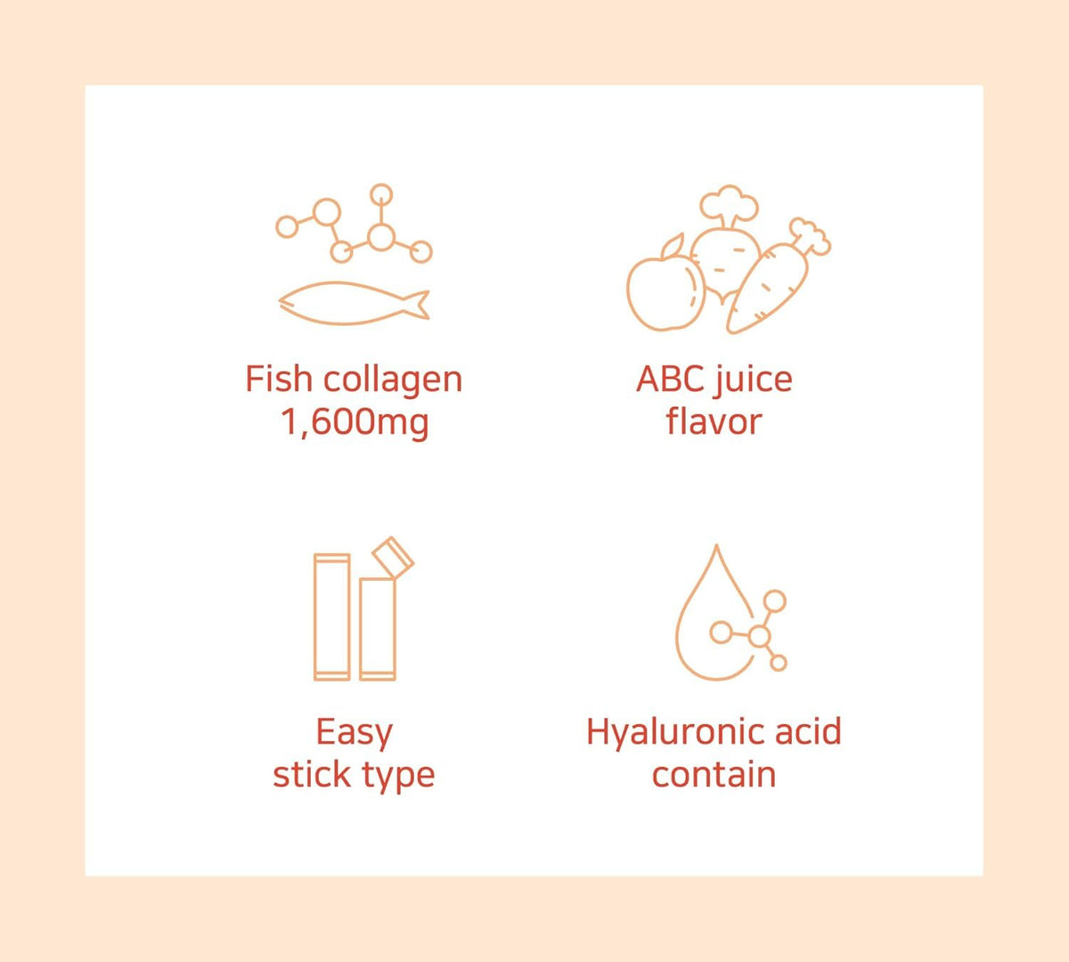 Mippeum ABC Juice Collagen Jelly Stick with Fish Collagen - 15 Sticks - image 7
