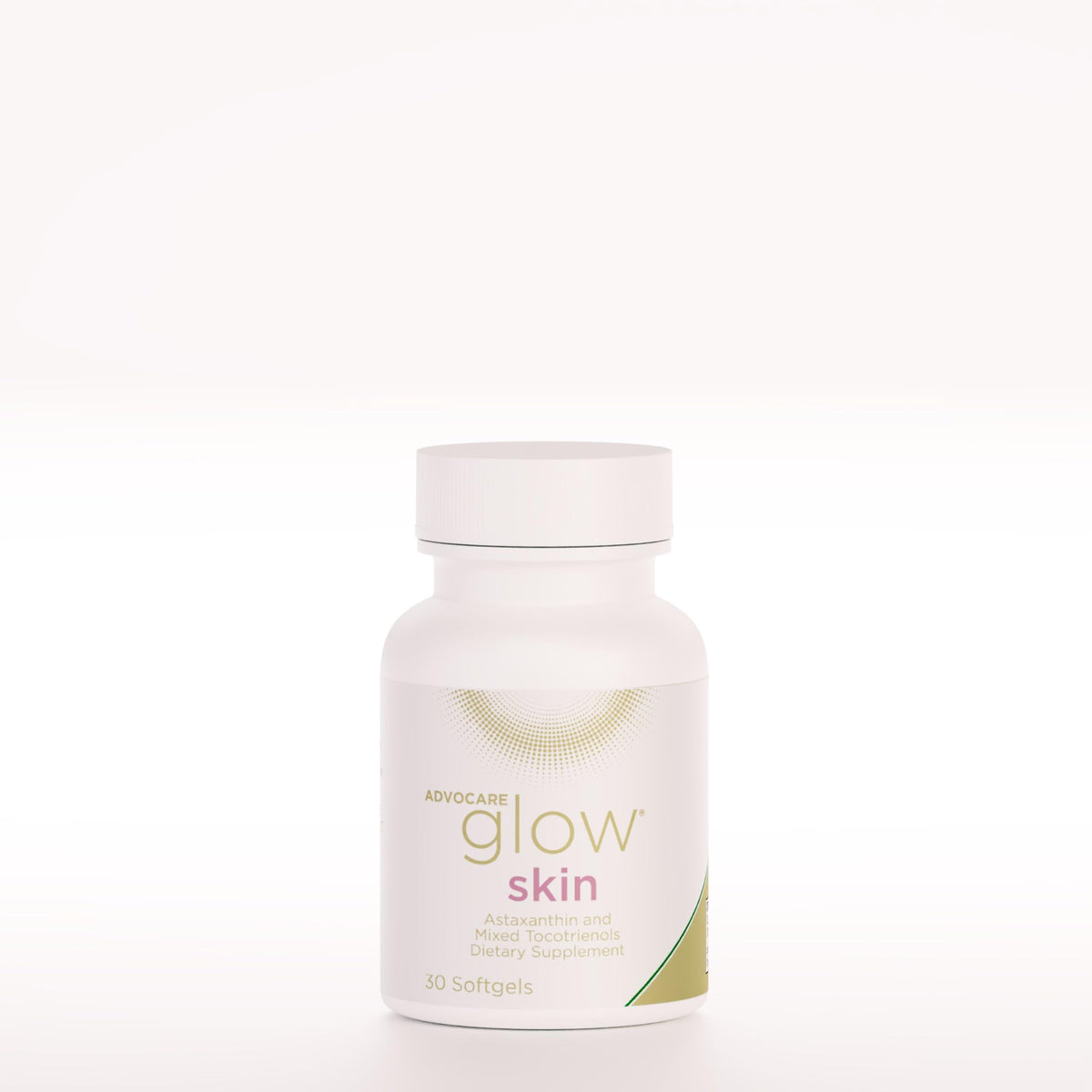 AdvoCare Glow Skin Care Supplement with Astaxanthin - 30 Softgels