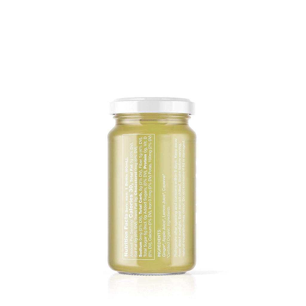 ALLWELLO Cold-Pressed Ginger Shot, 60 mL, USDA Organic, NONGMO