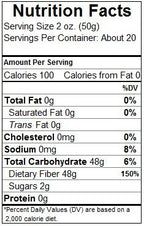 Know-How Foods Prebiotic Dietary Fiber (Non-GMO) - Made with 100%