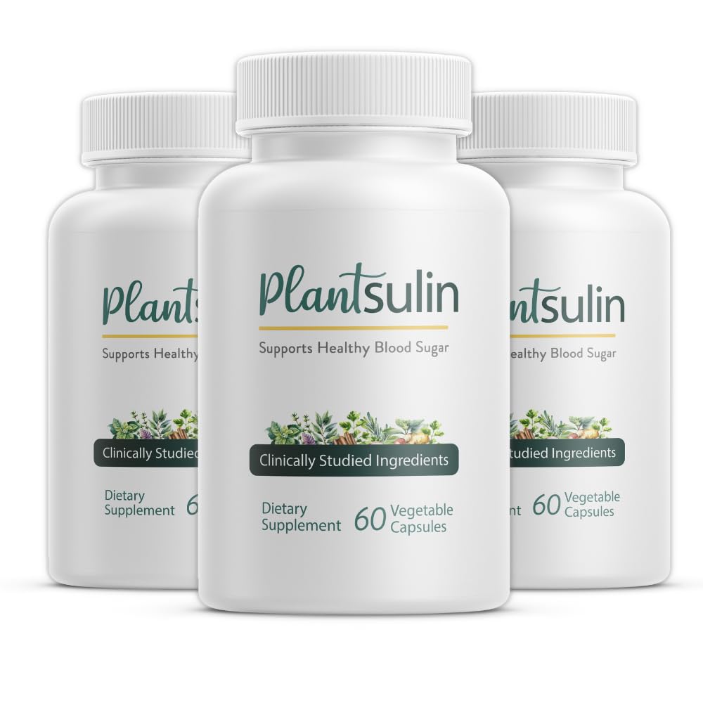Plantsulin Blood Sugar Support 11 Plant Extracts - 180 Capsules