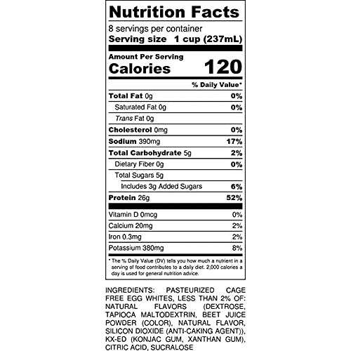 MuscleEgg Strawberry Liquid Egg Whites Cage-Free - 4 Half-Gallons - image 2