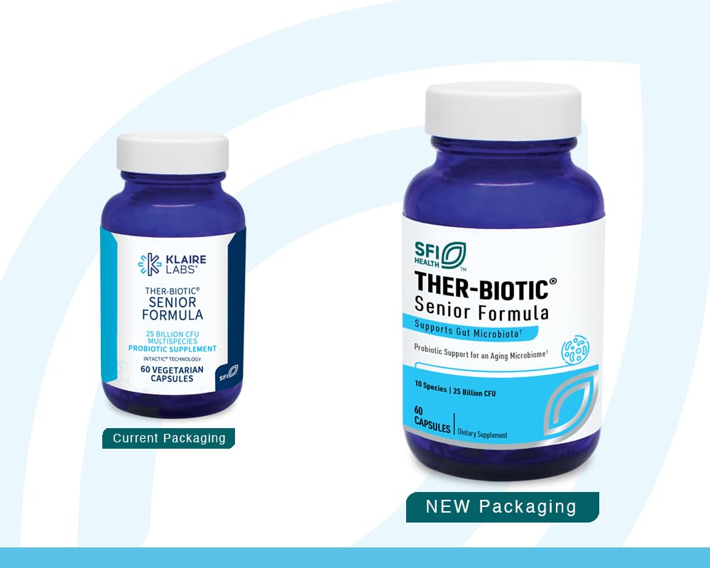 SFI Health Ther-Biotic Probiotics for Seniors - 60 Capsules - image 2